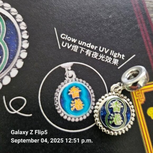 AUTHENTIC PANDORA STERLING SILVER *HONG KONG EXCLUSIVE Neon Sign 791169C00_E030 - Picture 12 of 13